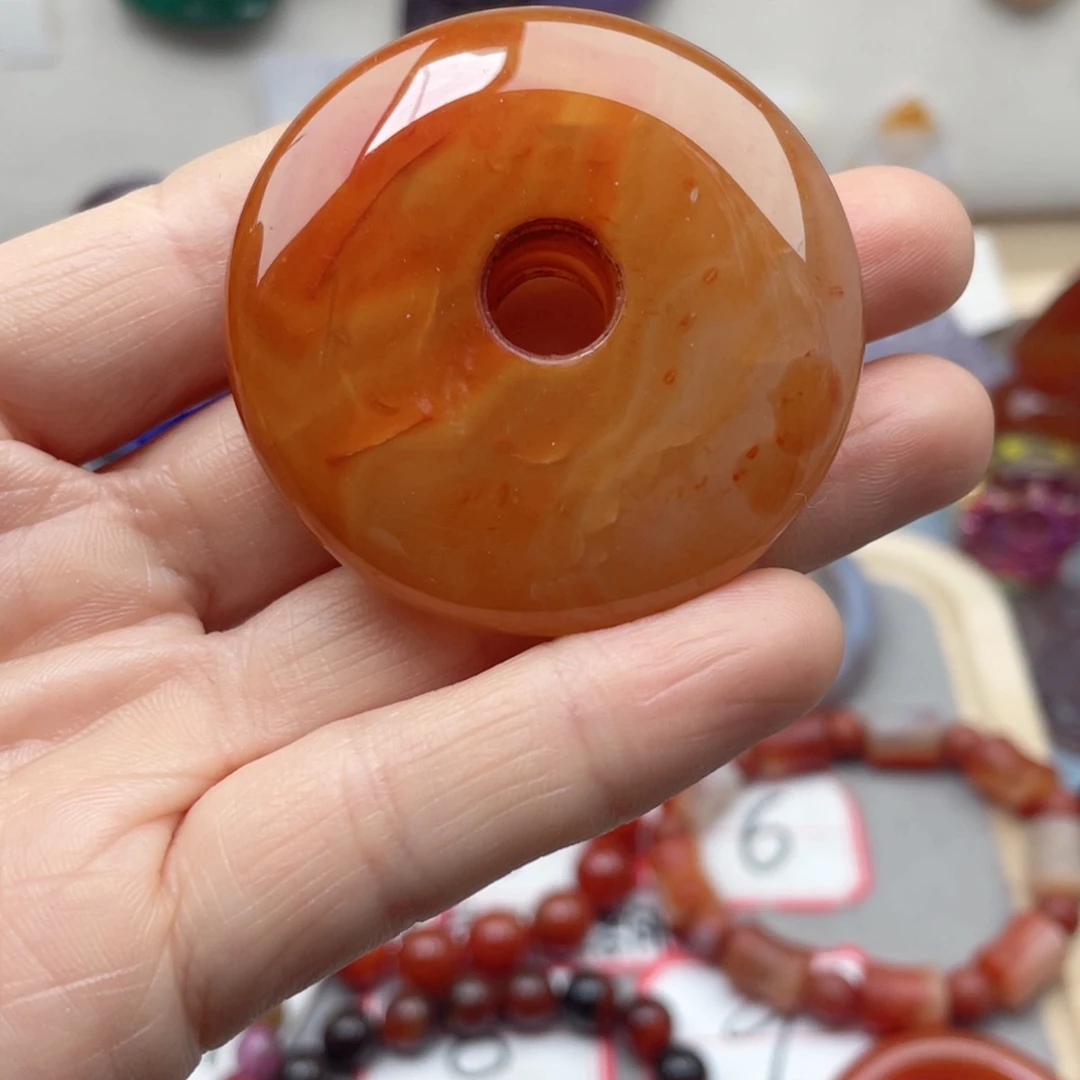 玛瑙/玉髓颈饰合金夜*