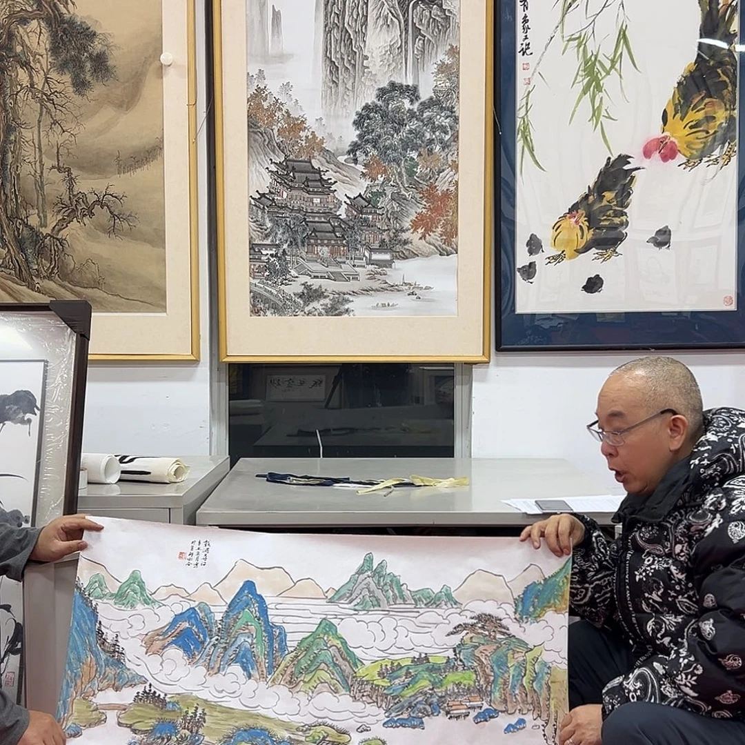 国画老师艺术精品