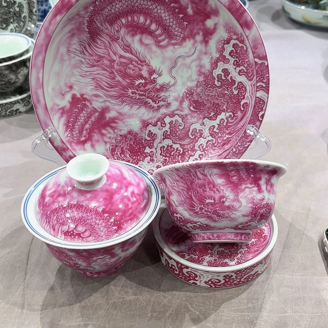 瓷片景德镇瓷器精品展示
