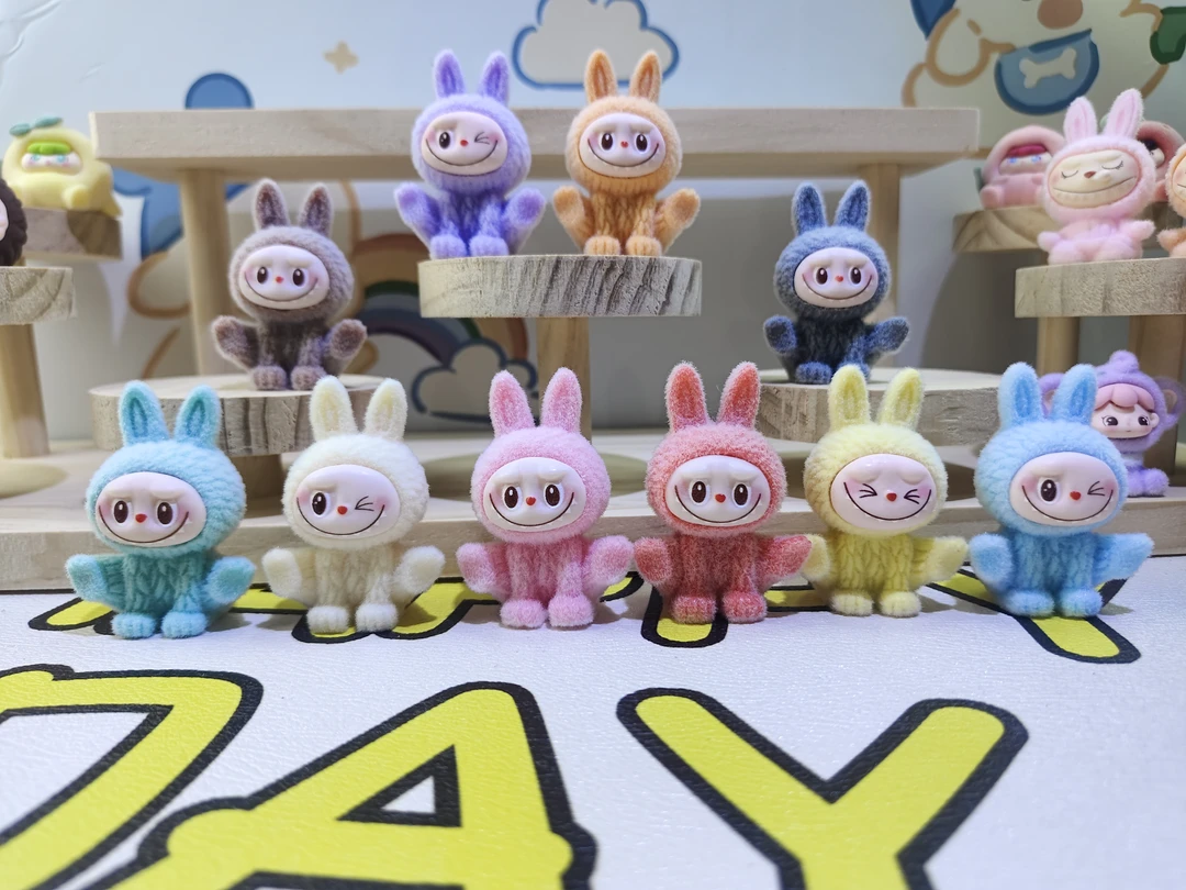 【许愿+对对碰+九宫格】一字马拉布布diy摆件