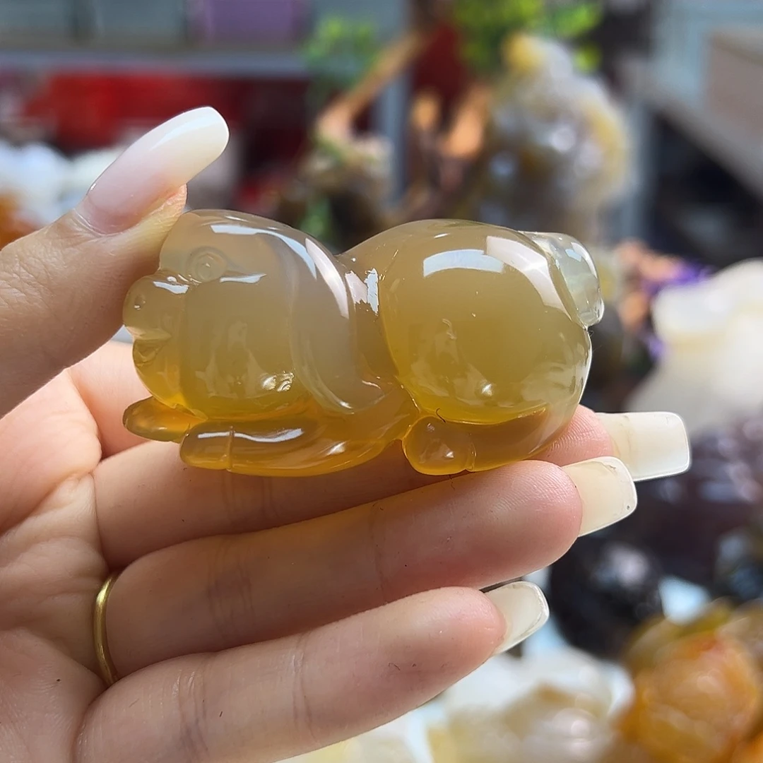 玛瑙/玉髓未镶嵌吊坠(不含链)