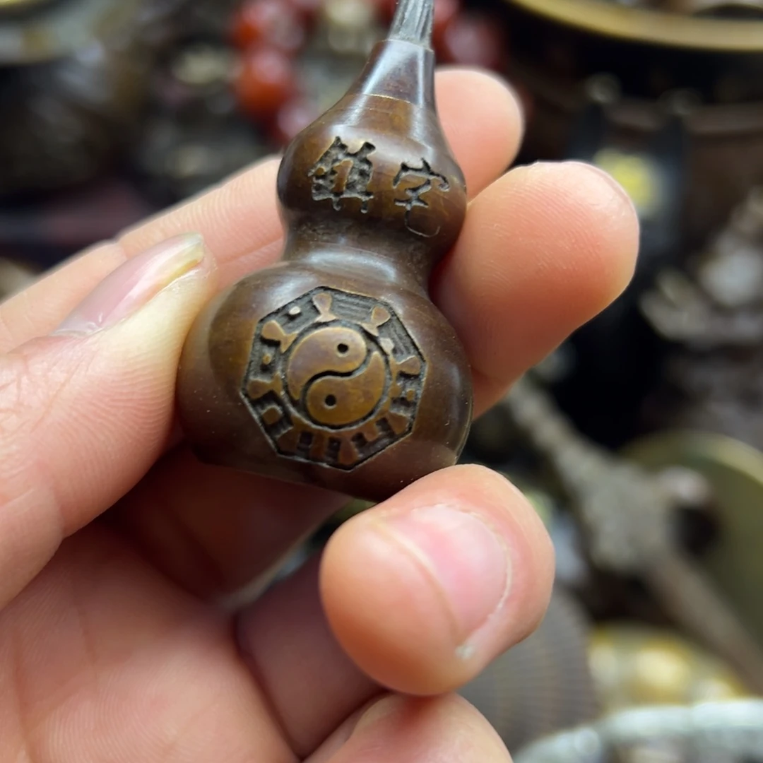 铜摆件欢迎欢迎你