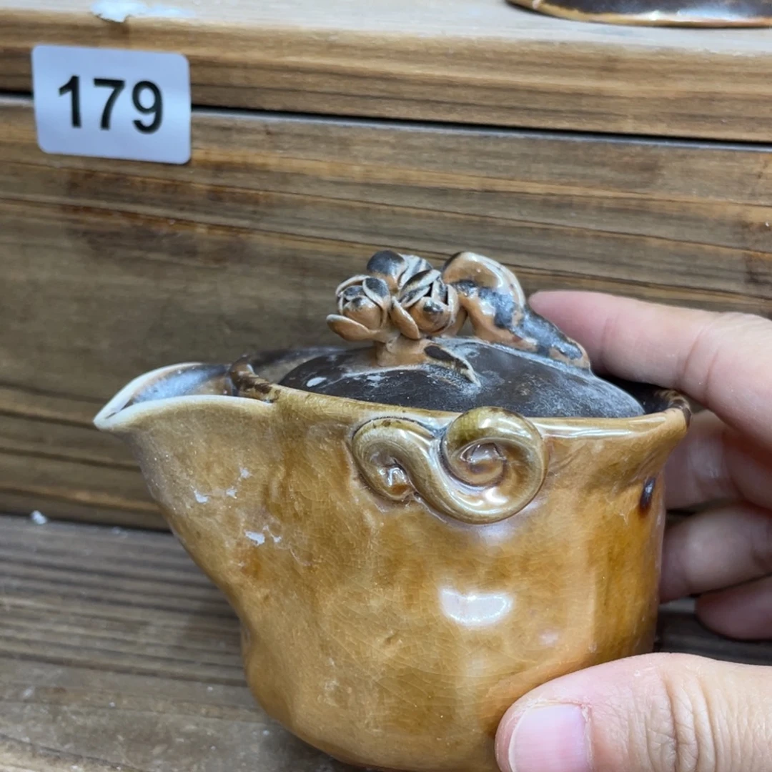 柴烧茶壶柴烧茶壶