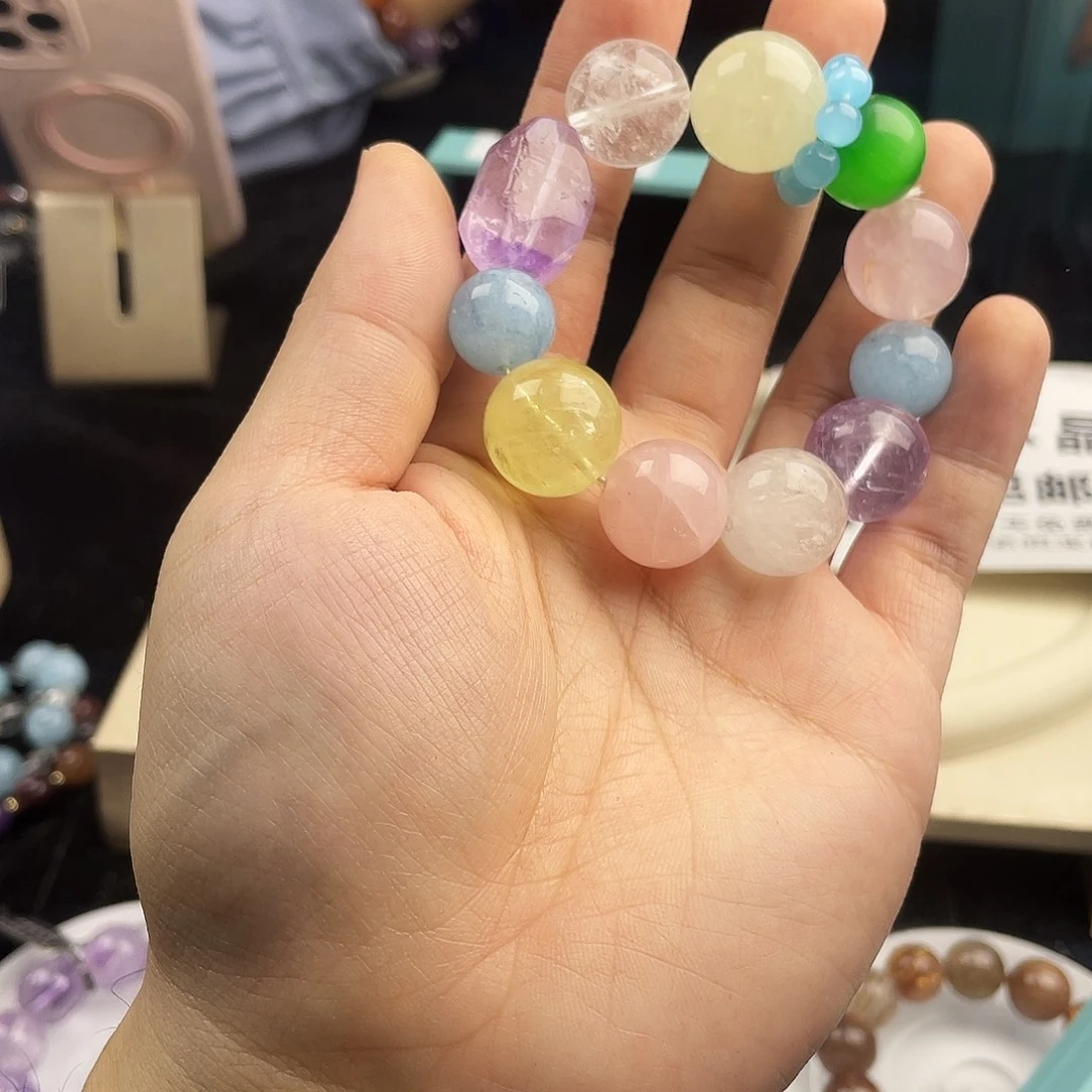 手链水晶银S925镶嵌