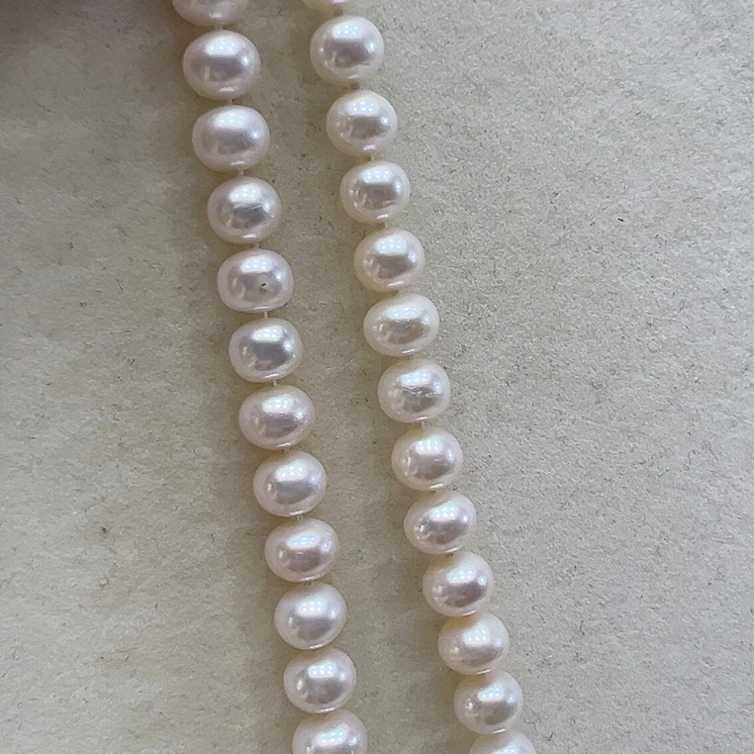 淡水珍珠颈饰未镶嵌➕8冷白