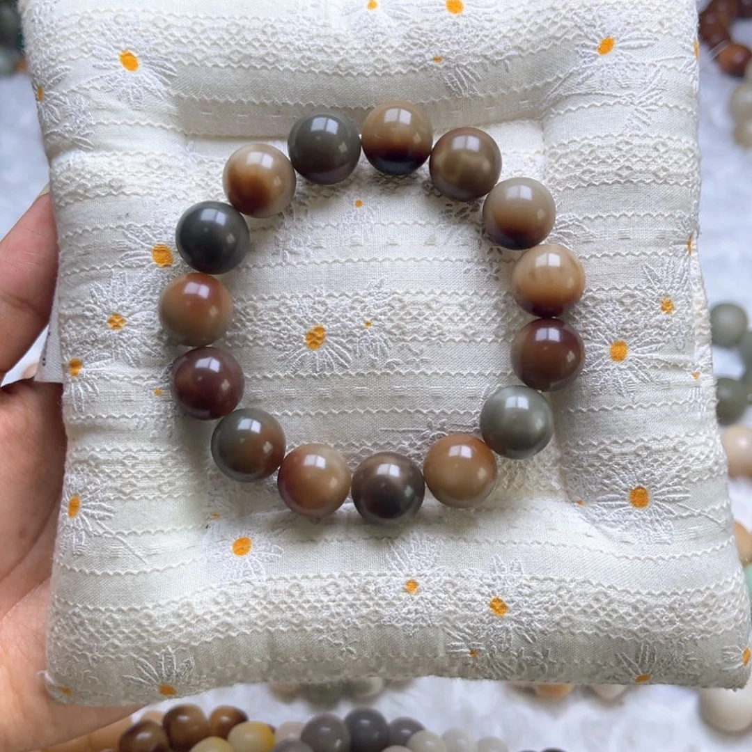 菩提根/象牙果吊坠浓郁圆珠卡15