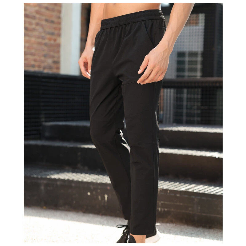 春季防泼水冲锋长裤男潮机能工装裤男户外运动通勤休闲宽松长裤