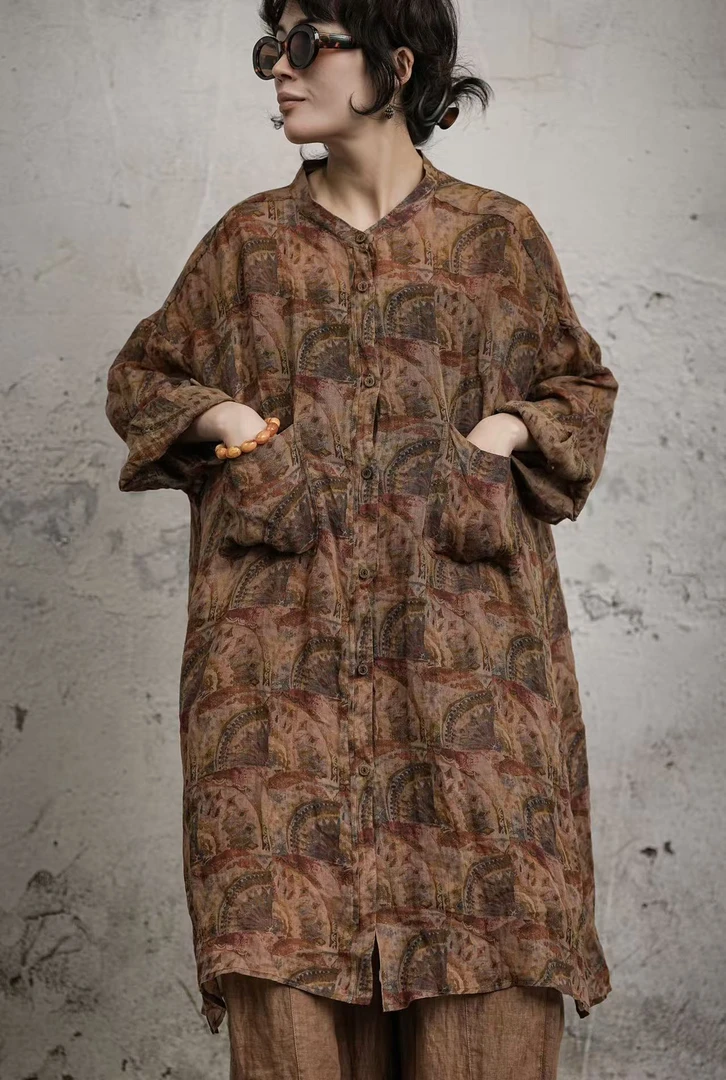 原沐分享 疯子张 08269 长衬衫