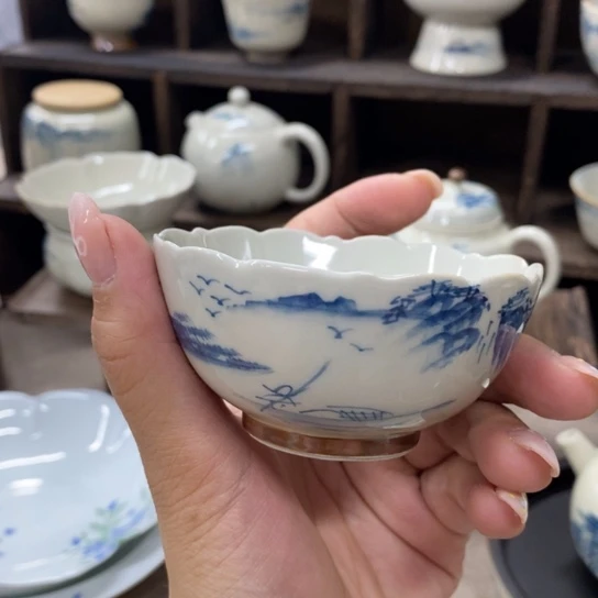 瓷片陶瓷茶叶罐密封罐