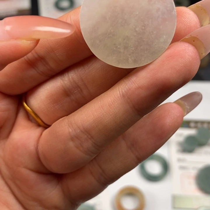 颜***O定制翡翠未镶嵌015