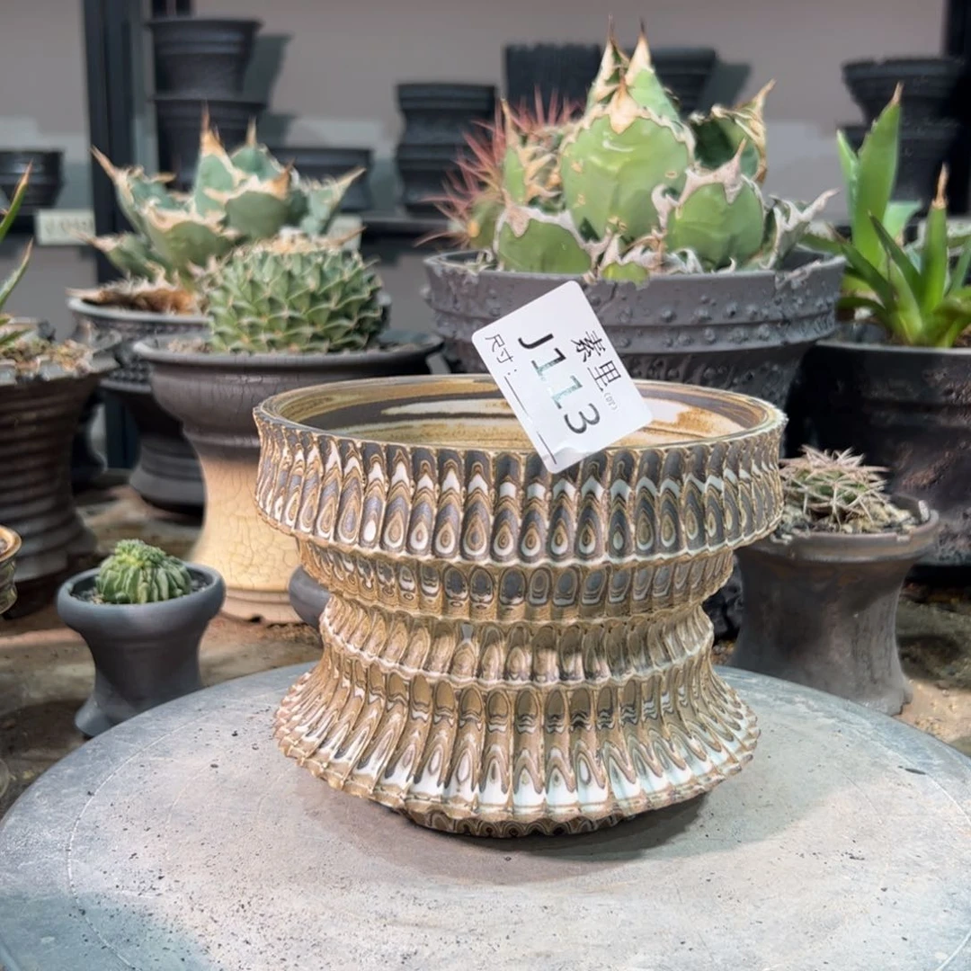 景德镇手工素里内口14高11.5