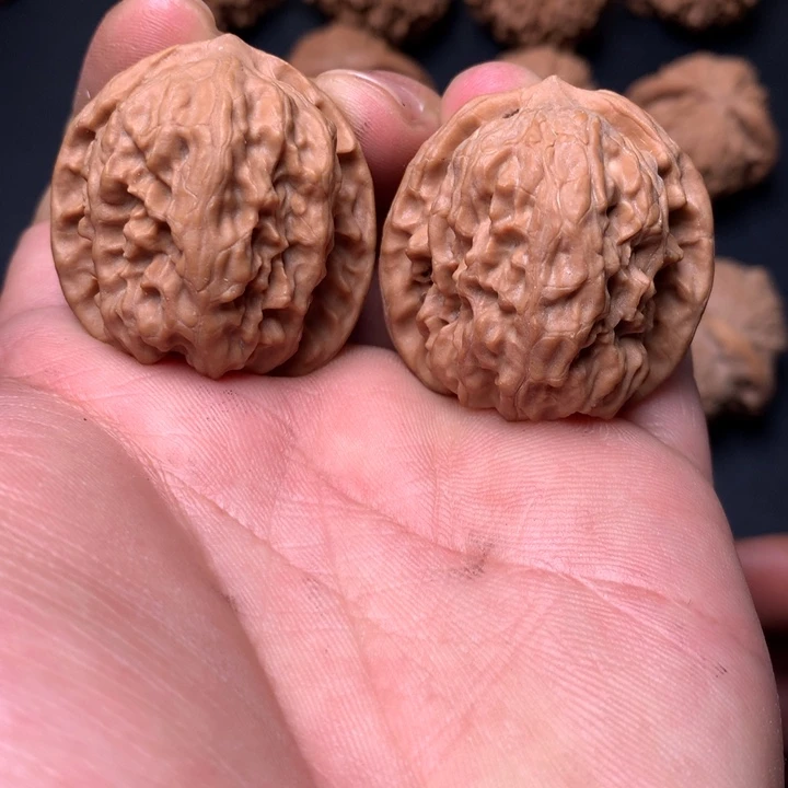 文玩核桃把件35野狼11