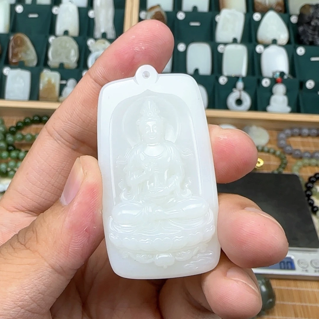 和田玉挂件未镶嵌