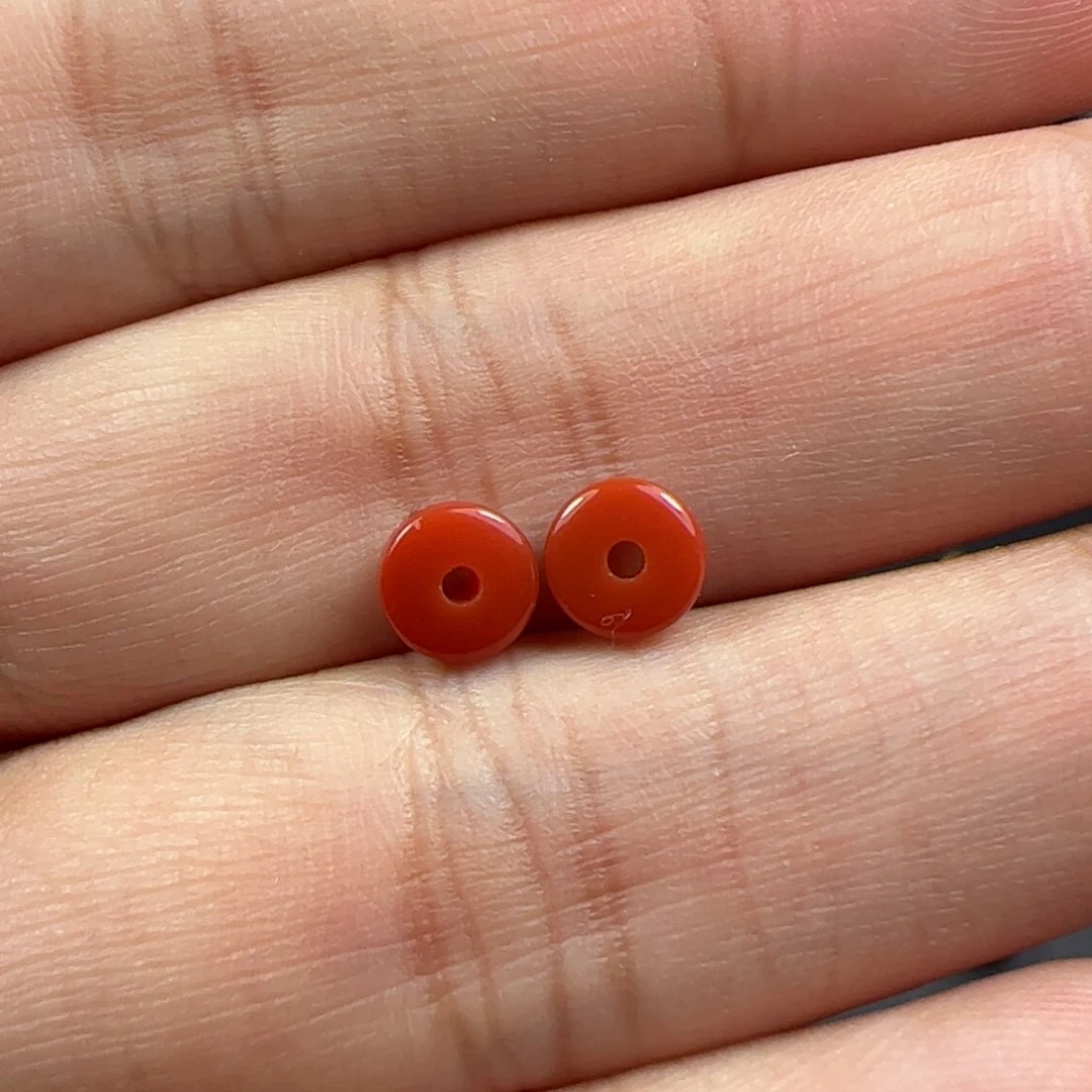 未镶嵌隔片南红玛瑙