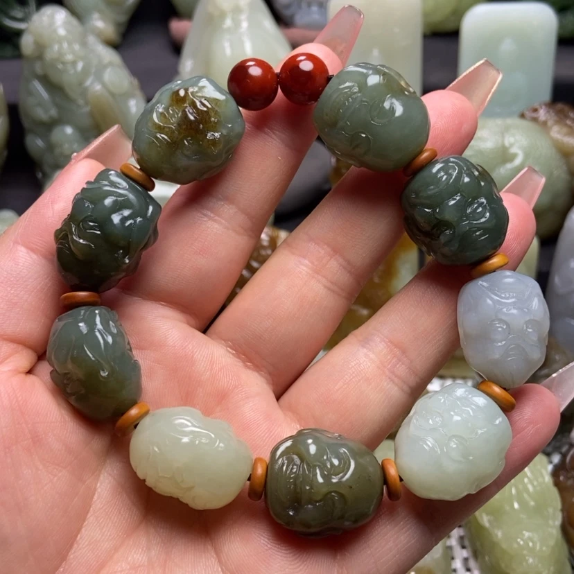 【闪购商品】手链未镶嵌和田玉