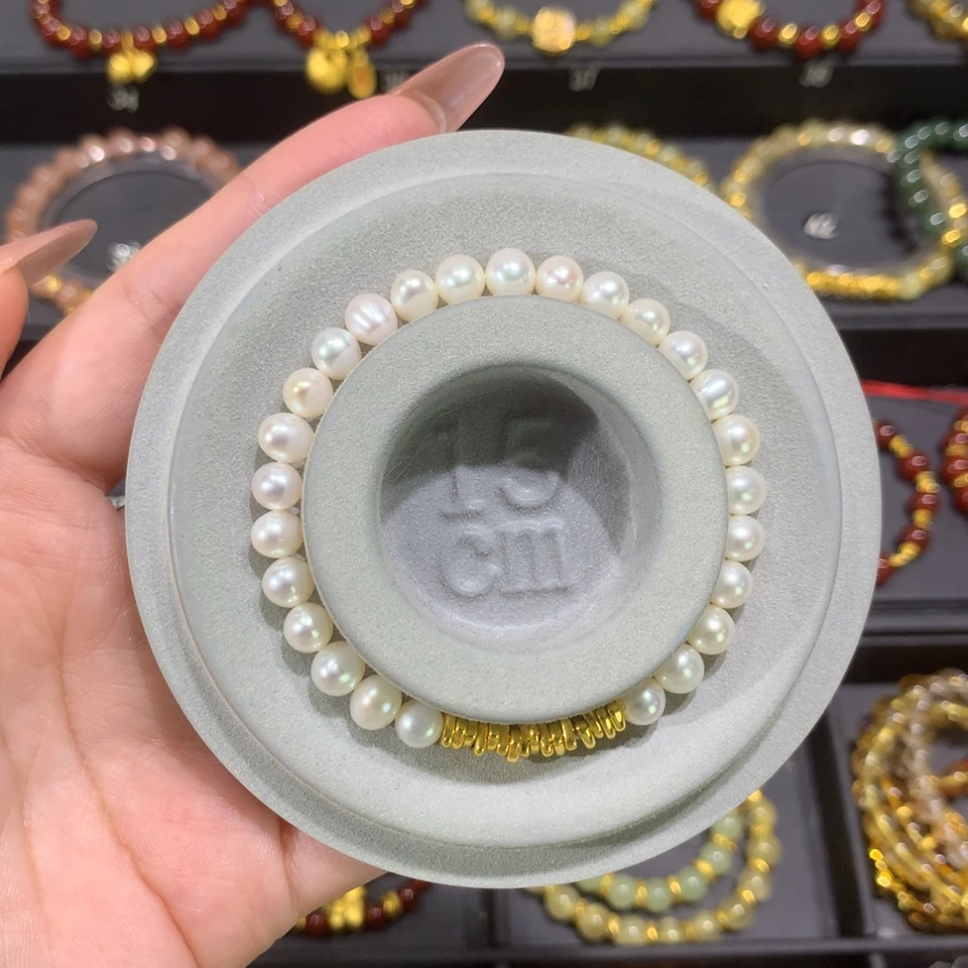 手串未镶嵌淡水珍珠碎金