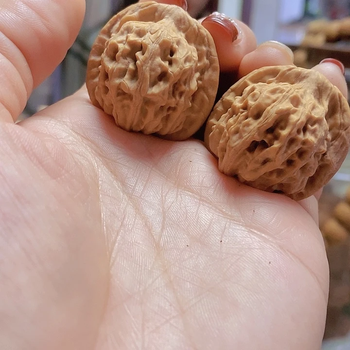【闪购商品】文玩核桃把件32.5天地