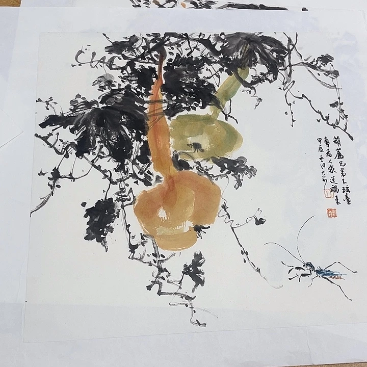 姜奇老师花鸟作品50×50