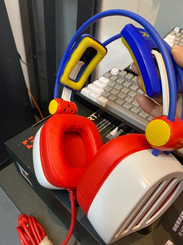 95新 西伯利亚 95新网吧游戏短麦耳机西伯利亚S21有线耳机头戴