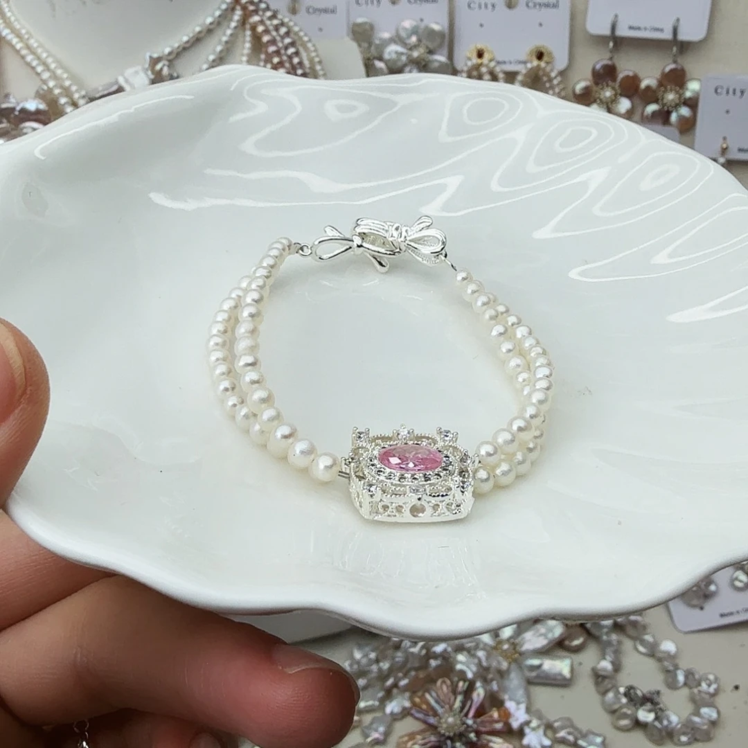 未镶嵌颈饰淡水珍珠