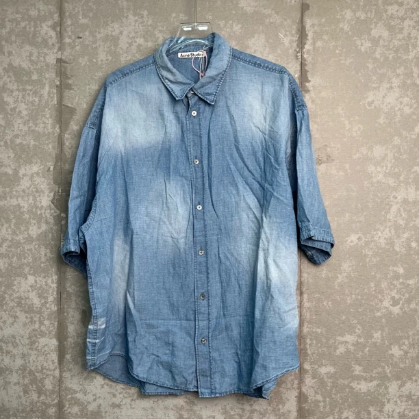 未使用 Acne studio 48*1/Acne Studio1996短袖衬衫/17177/JP