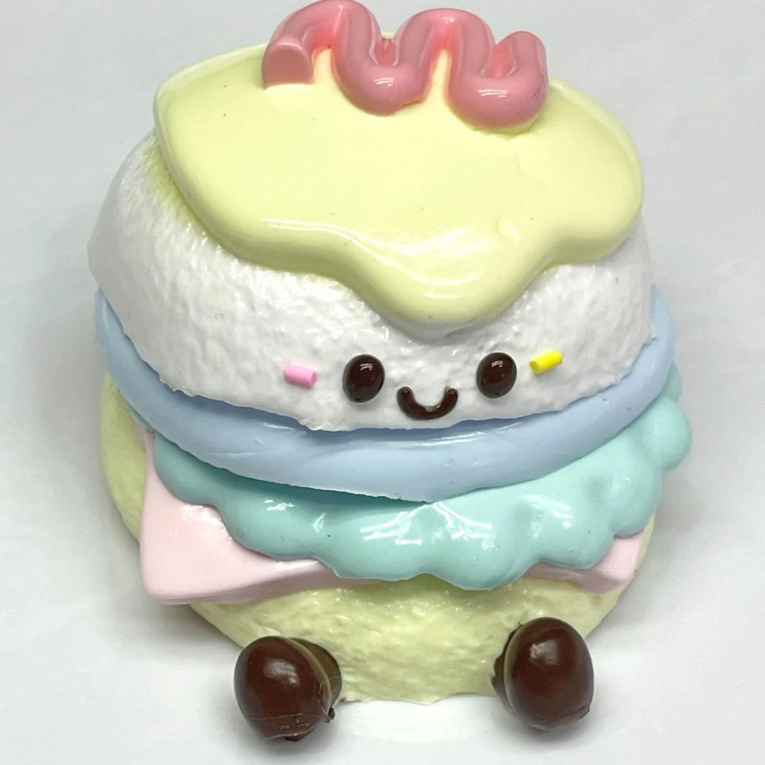 手工解压捏捏JC汉堡捏捏-食品级硅胶（默认微瑕）