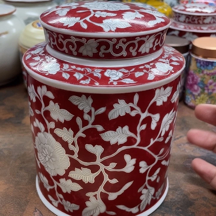 陶瓷罐茶叶罐密封罐储物罐