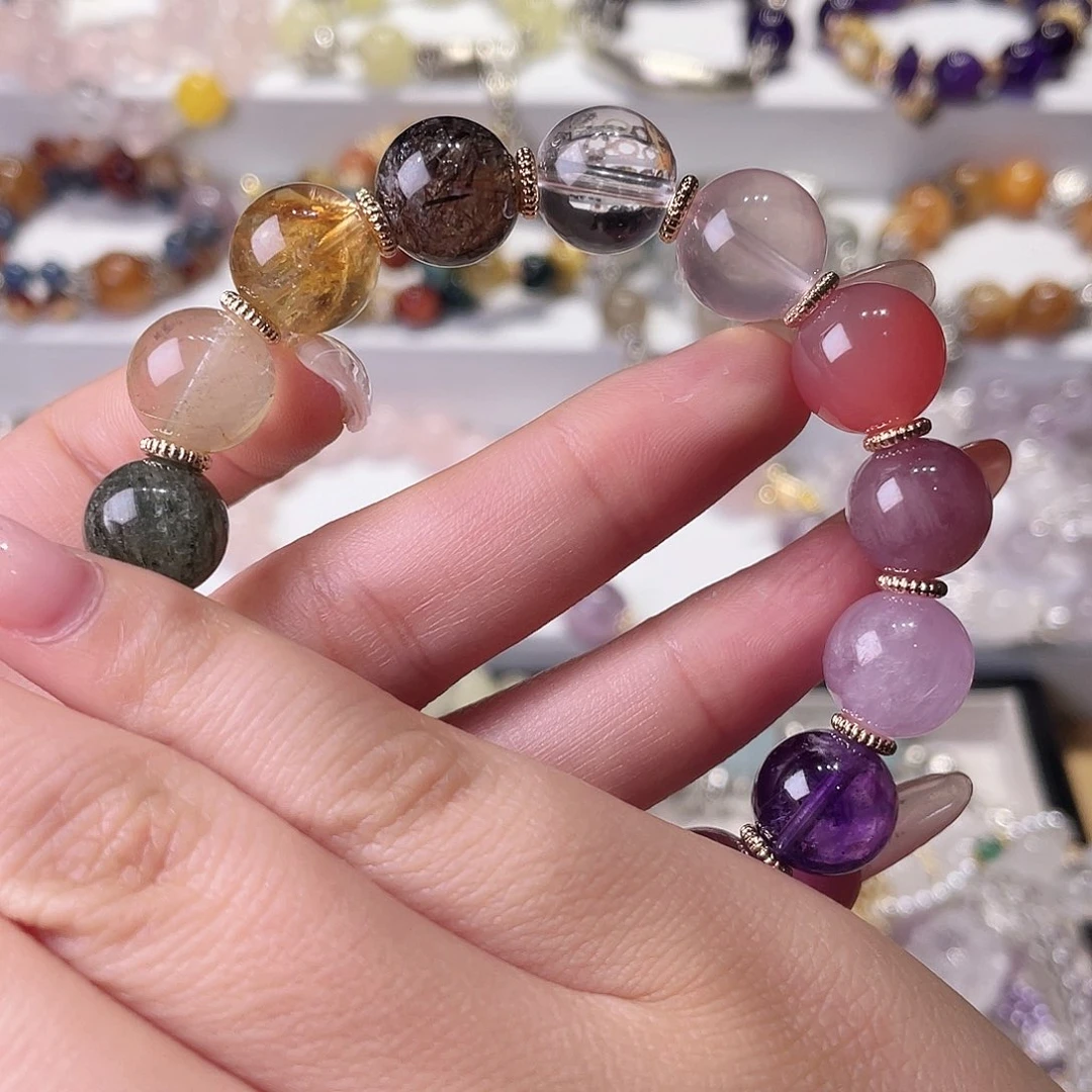 水晶手链合金民****宝尺寸