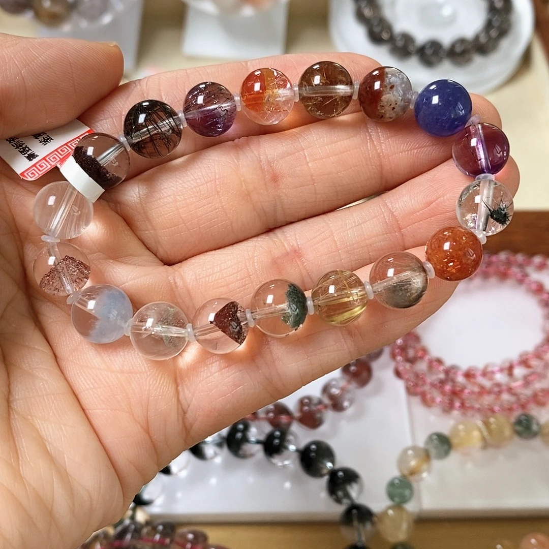 水晶手链未镶嵌多宝