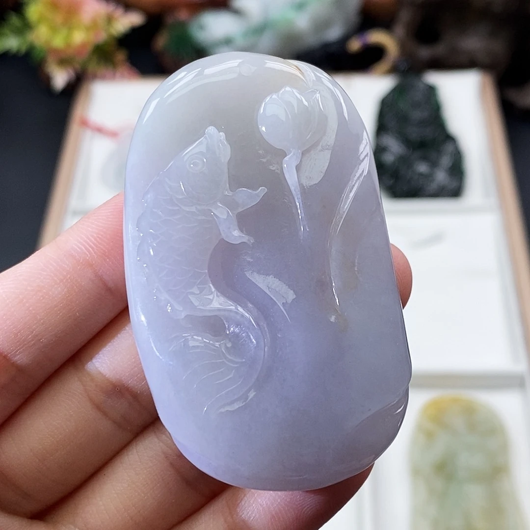 翡翠未镶嵌颈饰缅甸翡翠a货