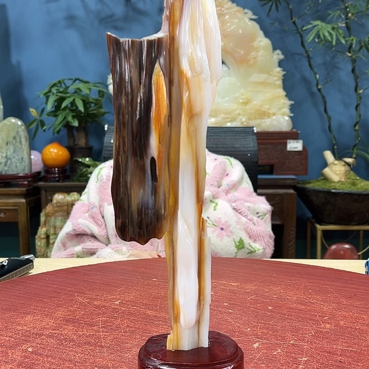 石材天然玉石摆件