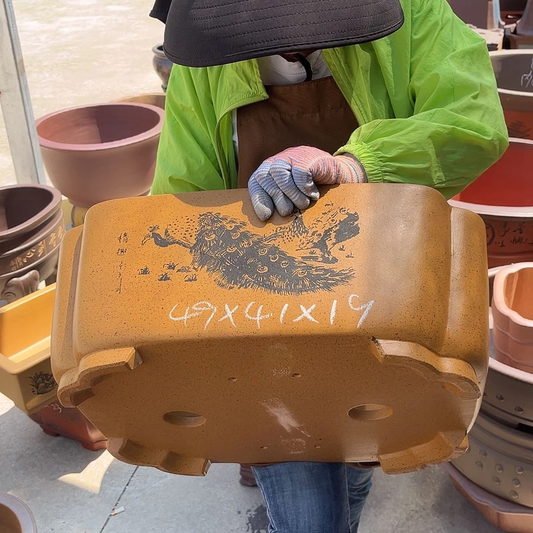 紫砂花盆盆景艺术