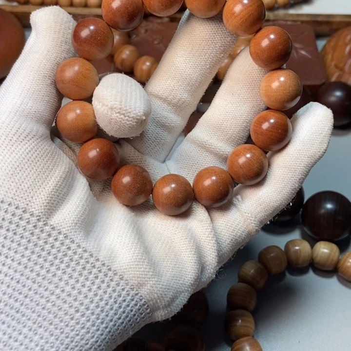 ****明檀香木老山檀香红肉1.5*15，焦糖奶甜香