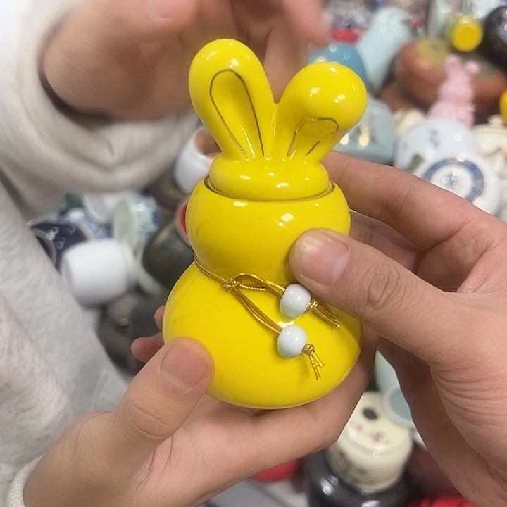 茶叶罐陶瓷家用储物罐瑕疵品介意勿拍