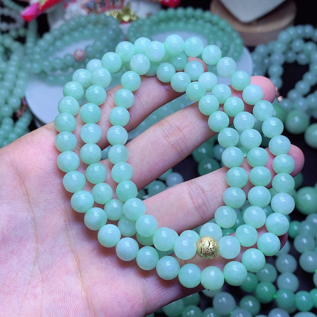 毛衣链未镶嵌翡翠卡8