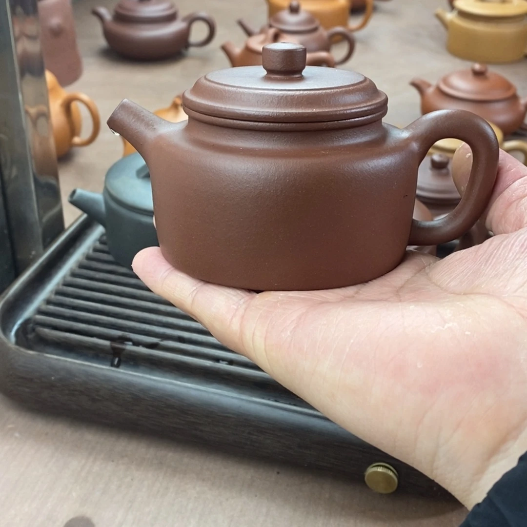 紫砂茶壶纯**构紫砂壶德中