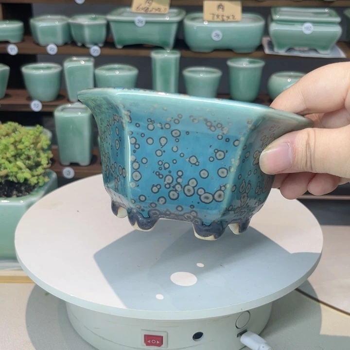 盆心缘小花盆2只（默认微瑕）