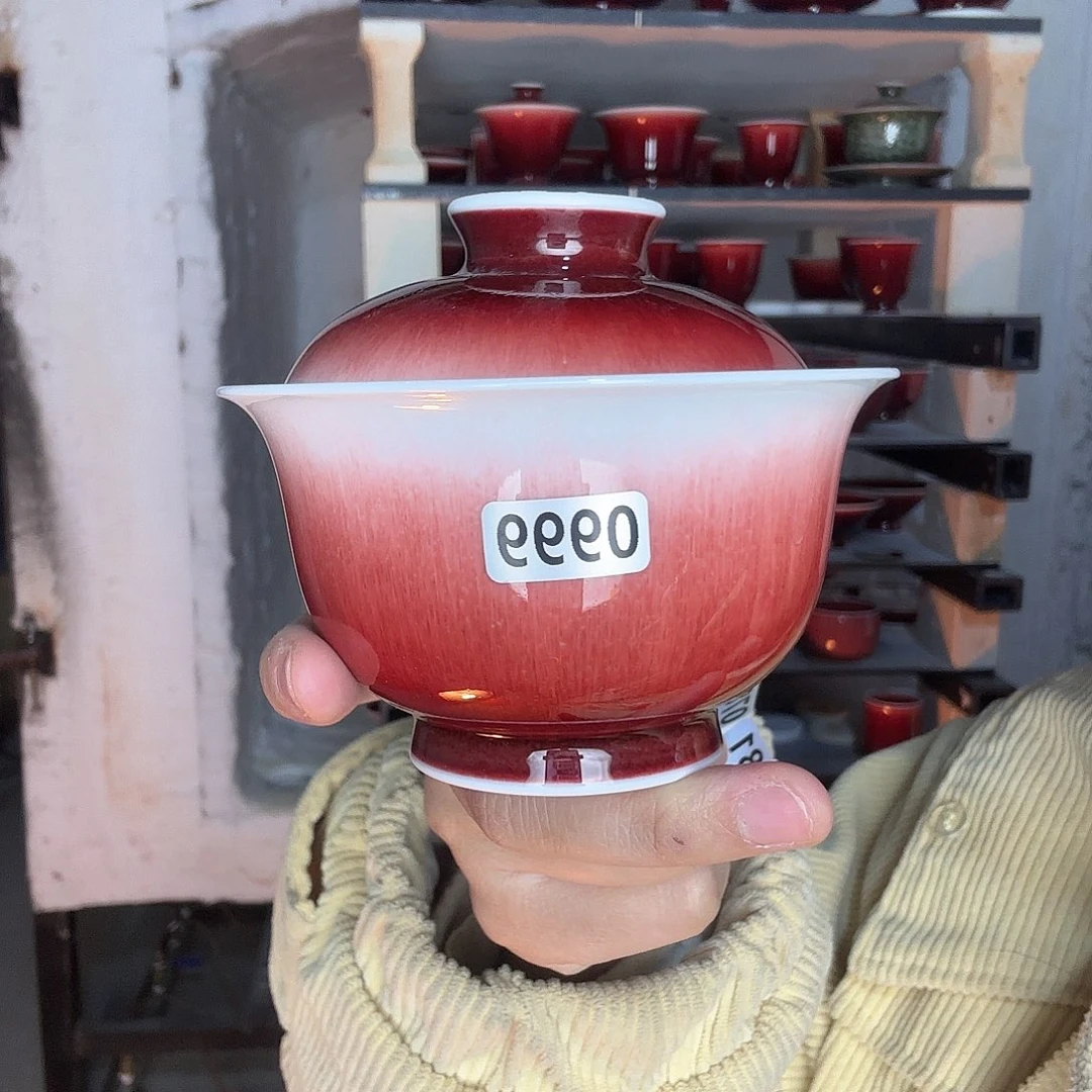 瓷片景德镇郎红陶瓷