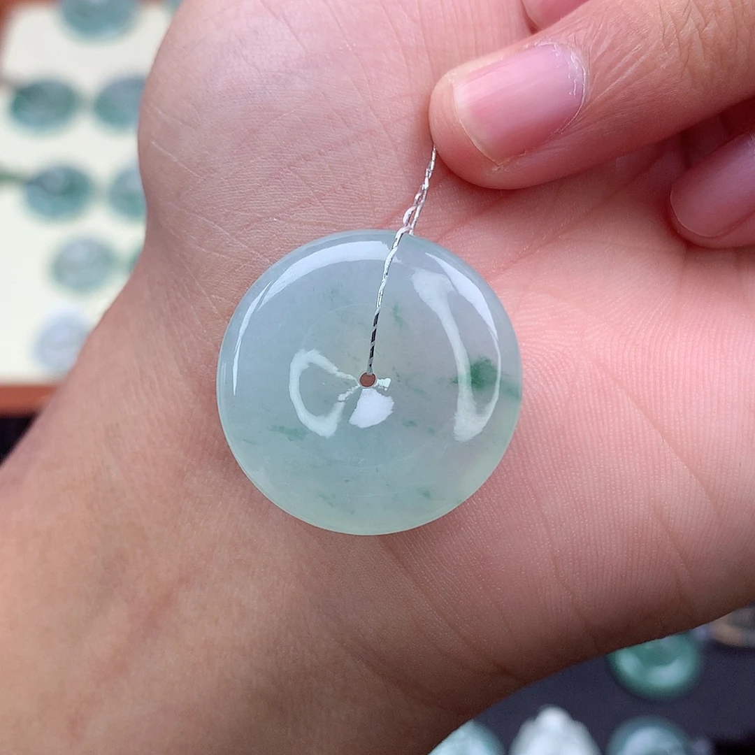 颈饰未镶嵌翡翠5 尺寸26.3-6