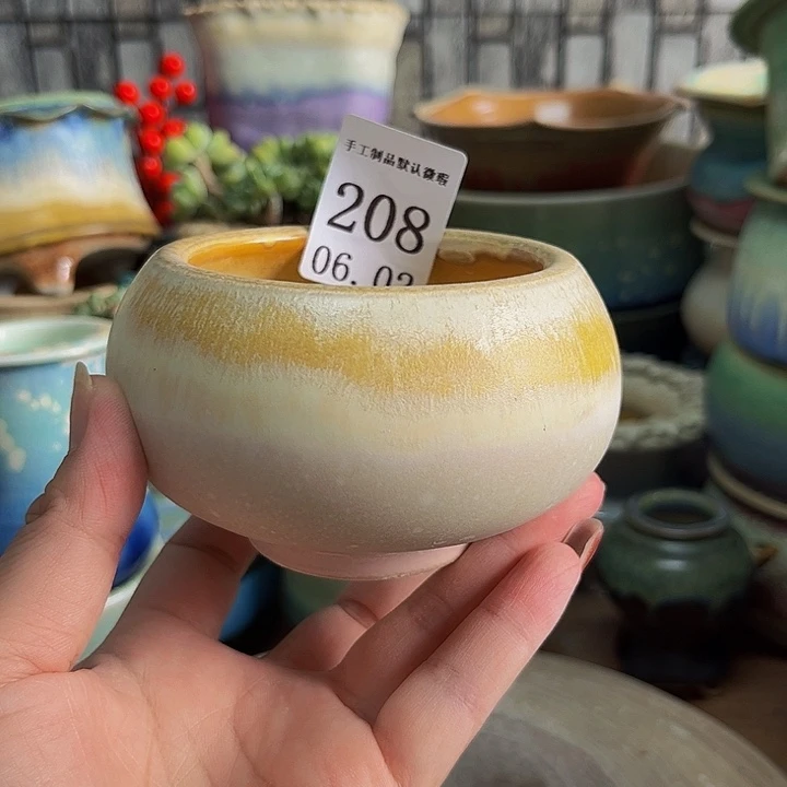 摆件景德镇陶瓷手工口7高7左右