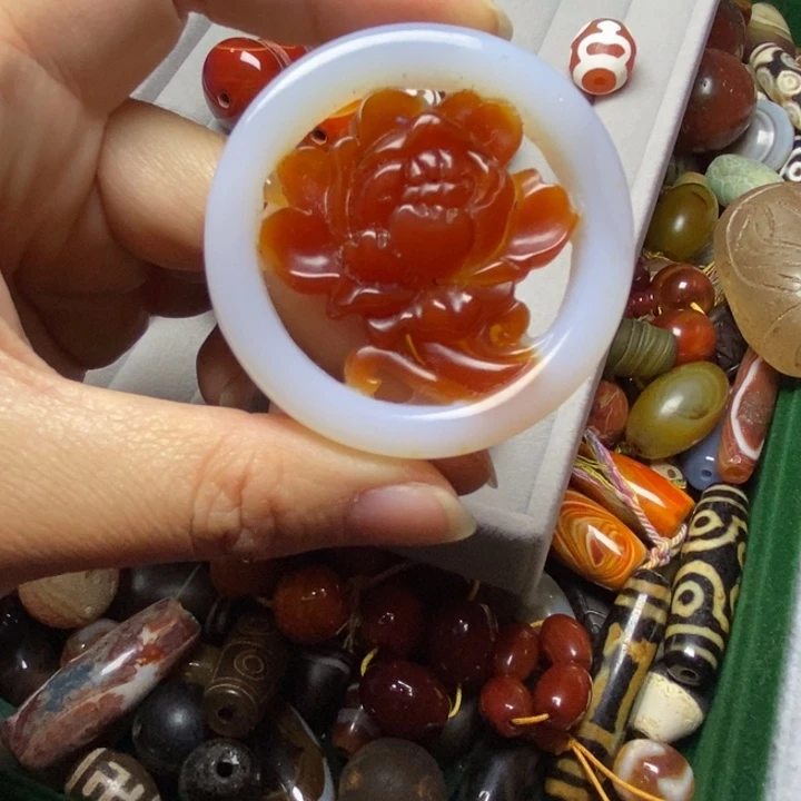 玛瑙/玉髓未镶嵌颈饰