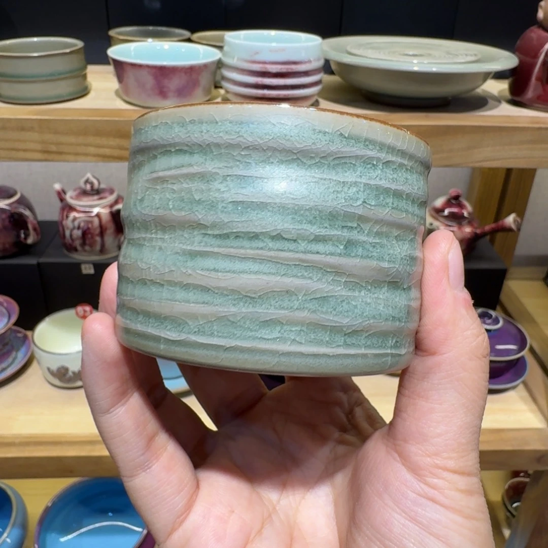 瓷片钧瓷单杯钧瓷单杯钧瓷单杯