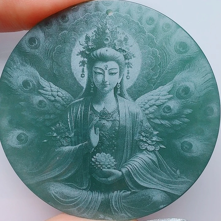 翡翠未镶嵌颈饰111