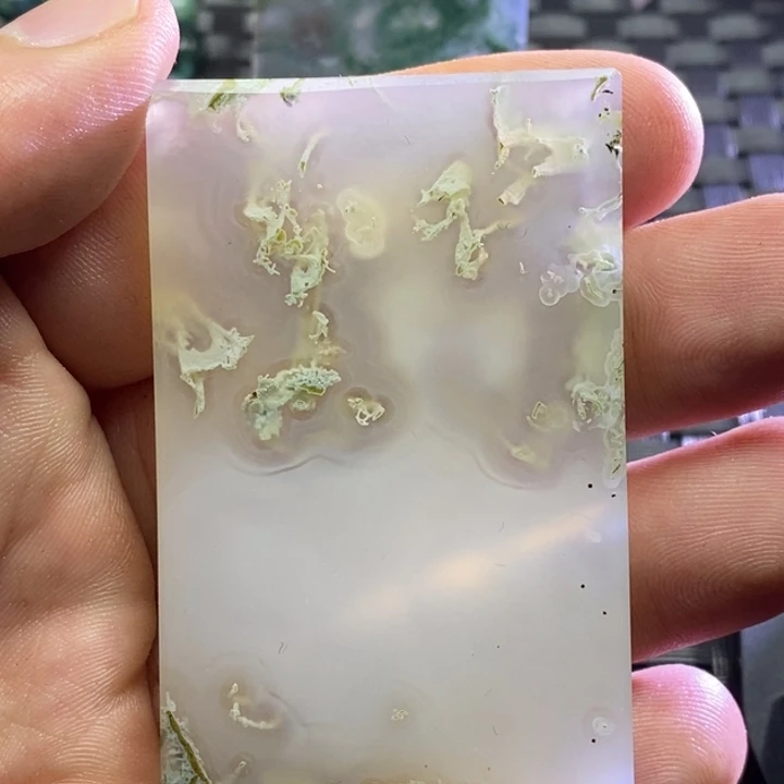 玛瑙/玉髓无事牌未镶嵌文**我