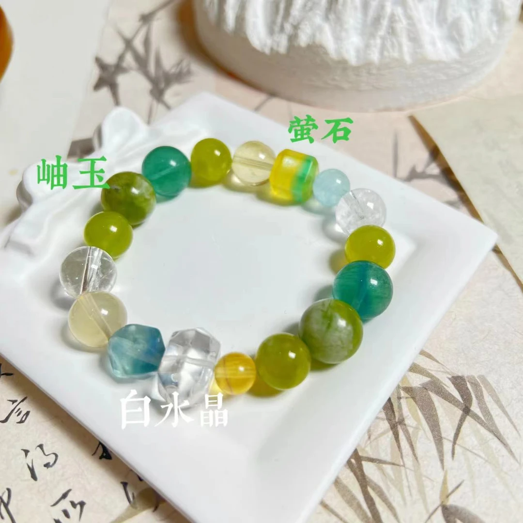 【十六珠宝】新生mini｜萤石12mm设计款FX688多样性发一