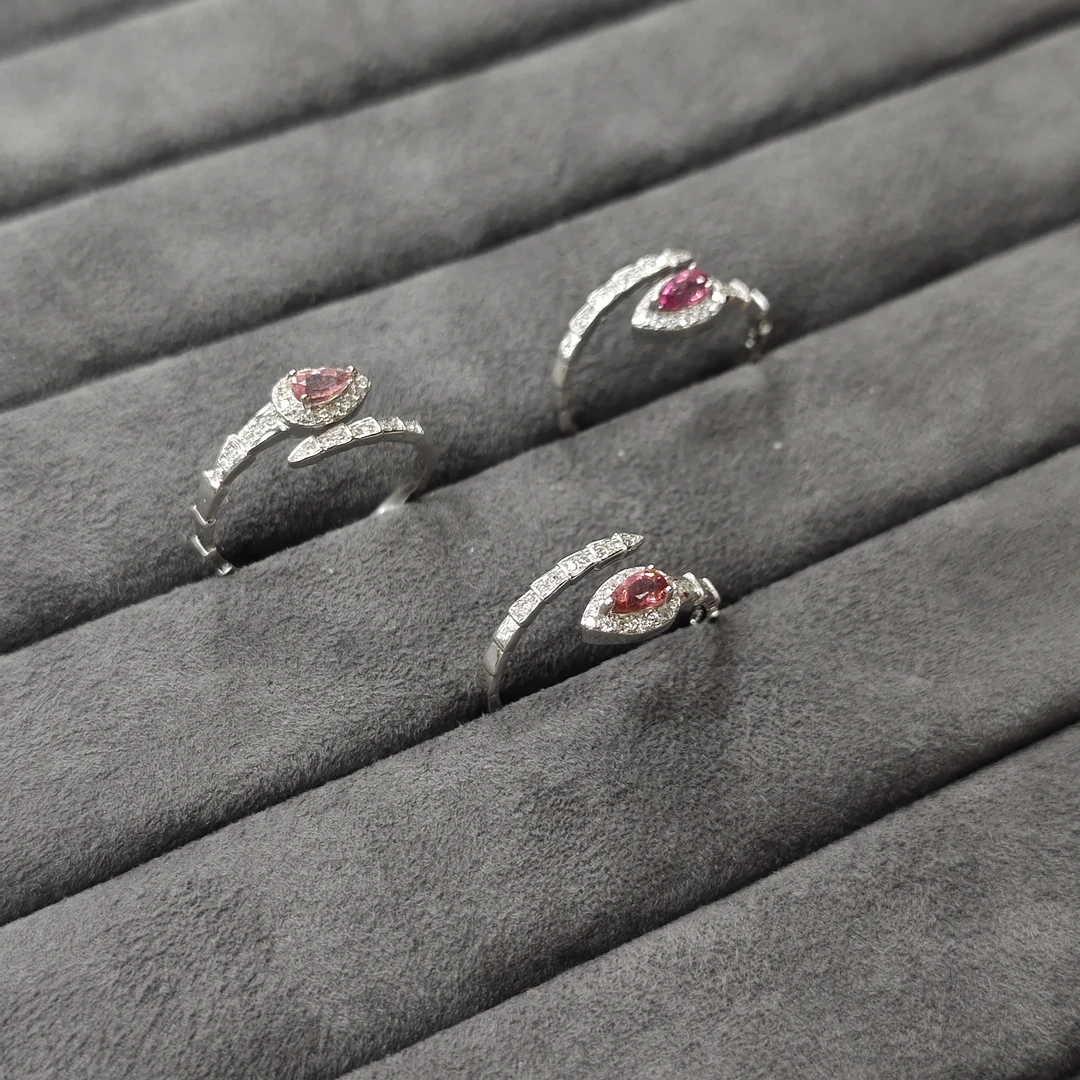 【书记甄选】天然原创碧玺戒指 多样性发一件 GY5120