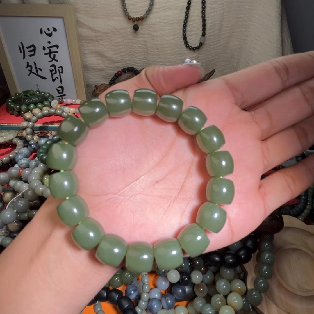 和田玉手链未镶嵌