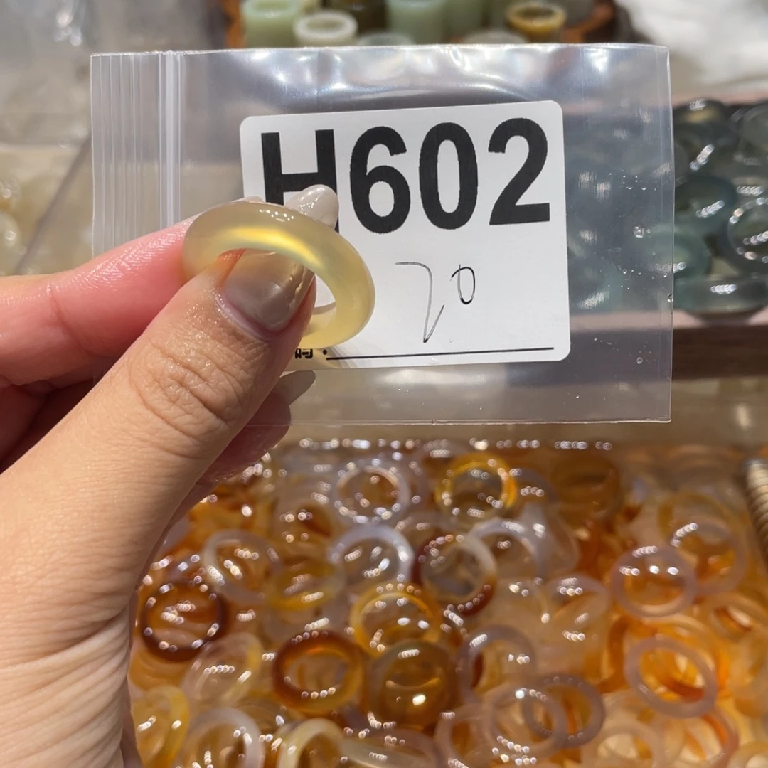 玛瑙/玉髓未镶嵌戒指602