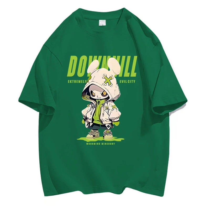 【帽子熊】纯棉短袖男女款夏季新款休闲ins潮流百搭T恤宽松舒适