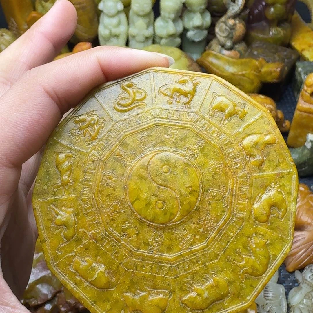 白玉菩提吊坠。。。